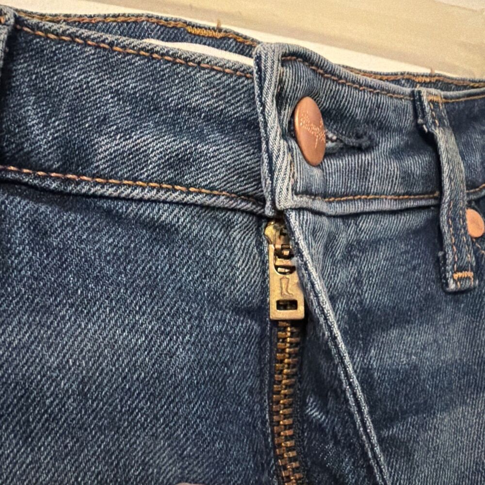 Wrangler Wanderer High Rise Flare Jeans Medium Blue 622 - Womens 28 X 32 - Picture 5 of 15